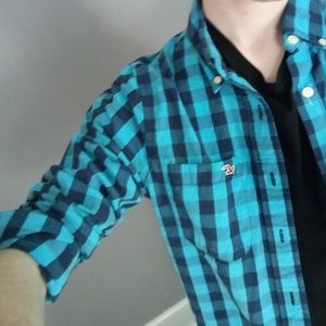 Mens Hollister Button Down Shirt Large
